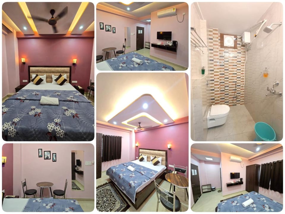 Toilet, Bed, Bathroom, TV and multimedia, Photo of the whole room, Bedroom