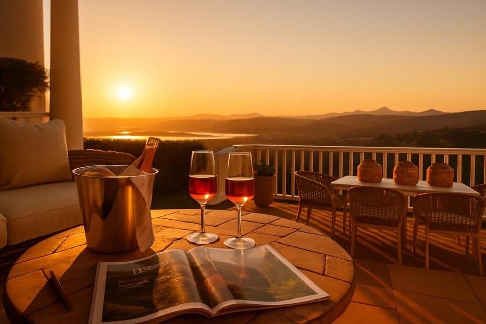Natural landscape, Seating area, Lake view, Sunrise, Sunset