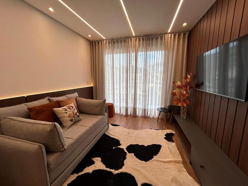 Apê Moderno e Aconchegante em Gramado RS c vaga Apartment in Gramado