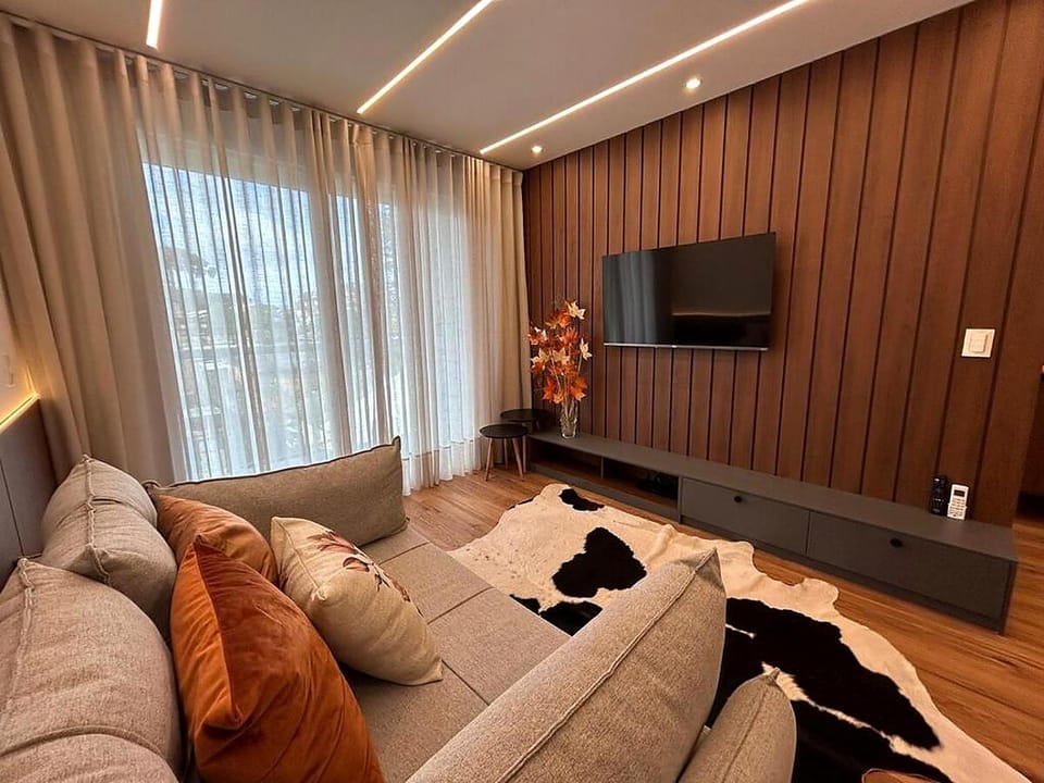 Apê Moderno e Aconchegante em Gramado RS c vaga Apartment in Gramado