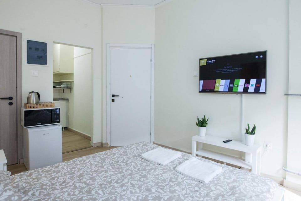 Cozy Minimal Studio by Ampelokipoi Metro Apartment in Athens