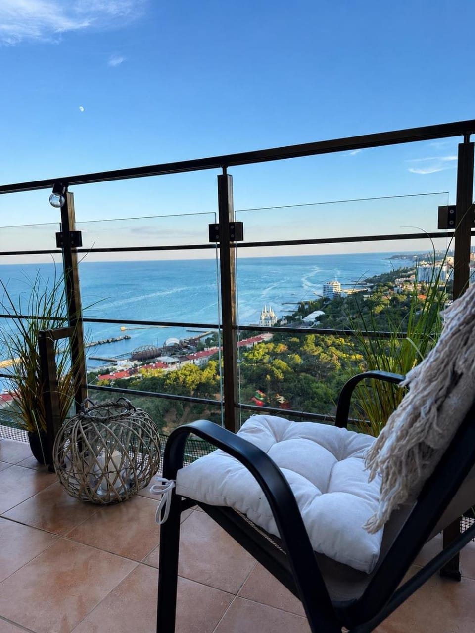 Аркадия,Каманина, терраса с видом на море Apartment in Odessa