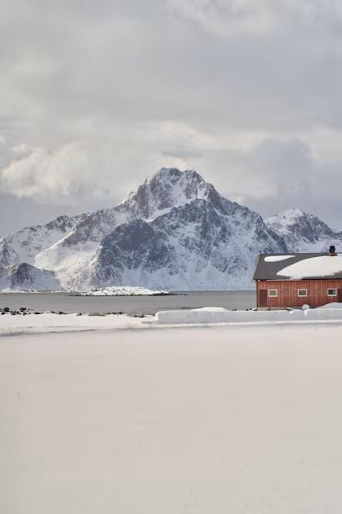 Natural landscape, Winter, Mountain view