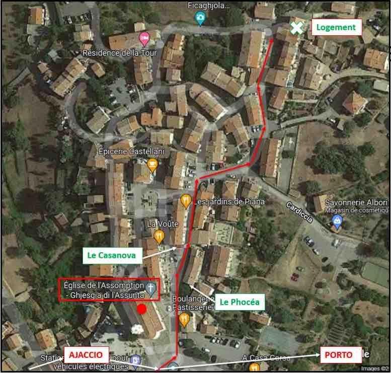 T3 en duplex au cœur de Piana Apartment in Piana