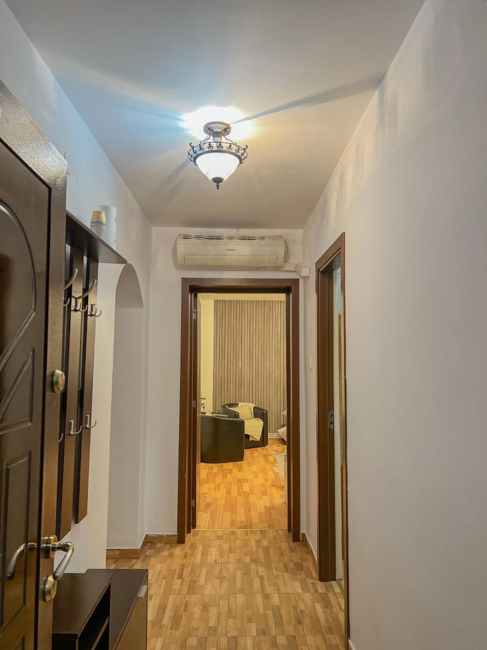 Facade/entrance, air conditioner