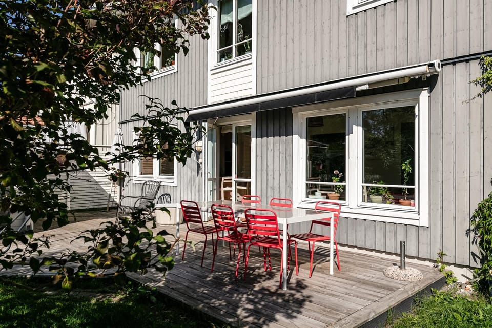 Spacious Family Home with Backyard Villa in Stockholm County