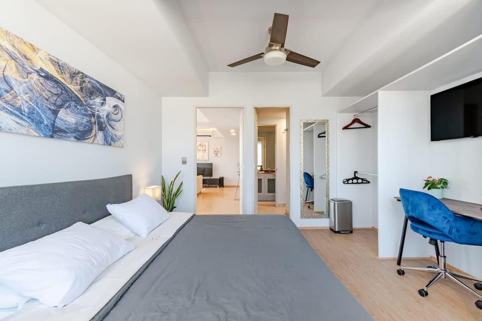 Air conditioning 5 Star Amazing Panoramic Views Apartment in Mexico City