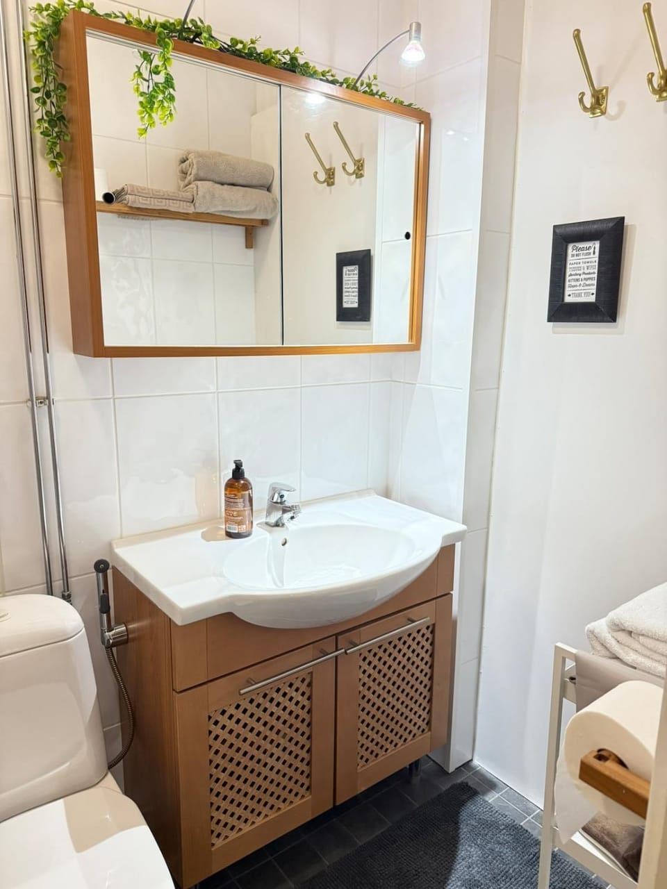 Toilet, Bathroom, towels
