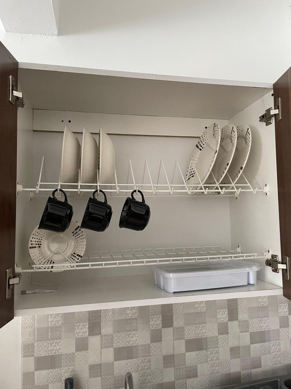Kitchen or kitchenette, wardrobe