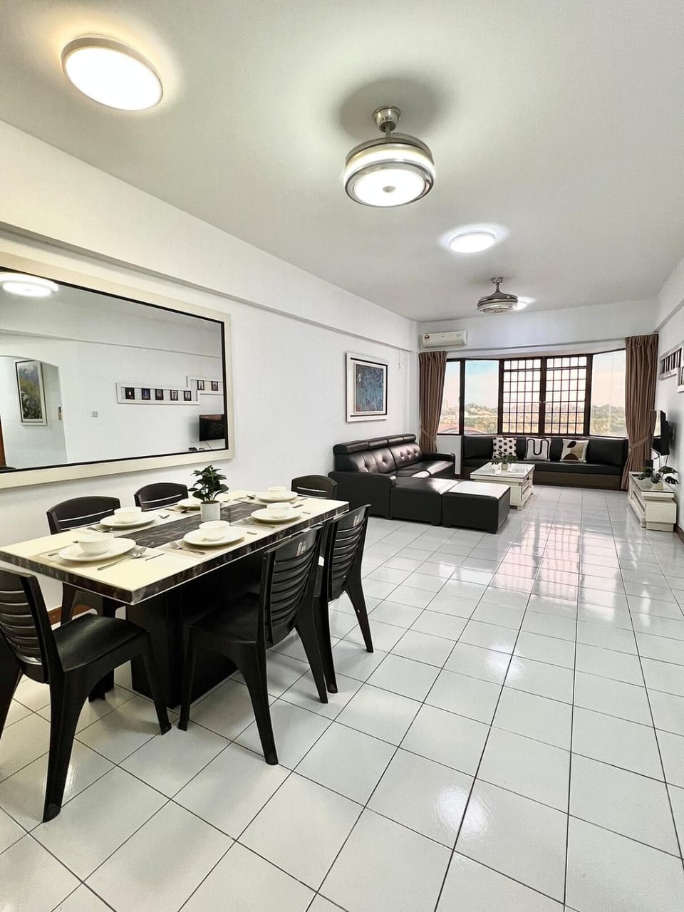Likas Square Serviced Apartment - garden view with 3bedrooms for 9pax by Kocy Homestay Apartment in Kota Kinabalu