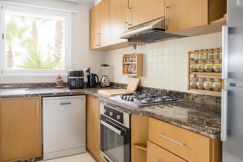 Kridarek - Charming apartment with pool in Tamaris Apartment in Casablanca-Settat