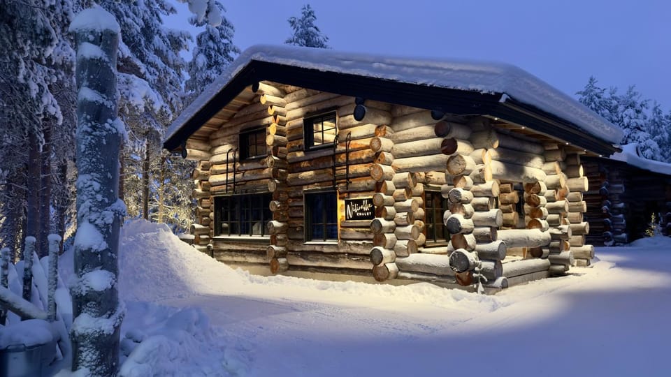 Nilirakka - Luxury log Chalet in Levi Villa in Lapland