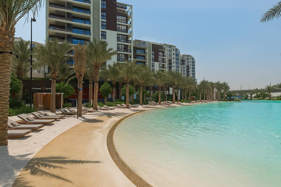 Property building, Beach, Sea view