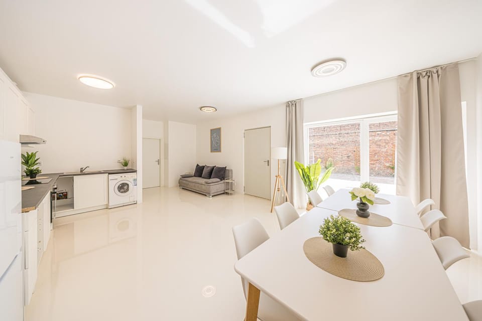 P1 Premium-Suite, 4 Zimmer, 105 qm, Parkplatz Apartment in Halle Saale