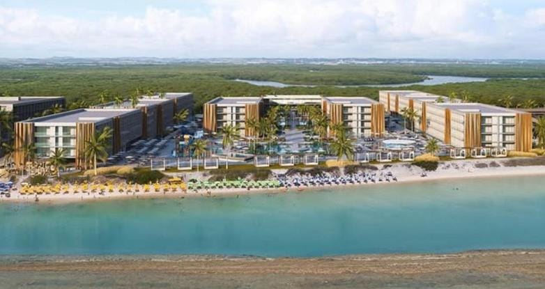 Property building, Nearby landmark, Natural landscape, Bird's eye view, Beach, Sea view