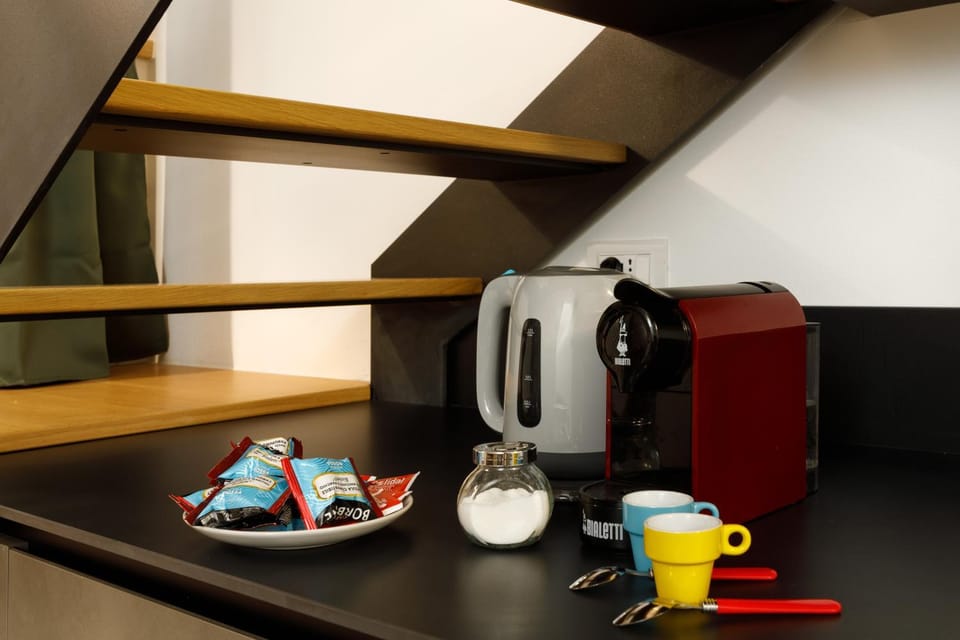 Coffee/tea facilities, Kitchen or kitchenette, minibar, toaster
