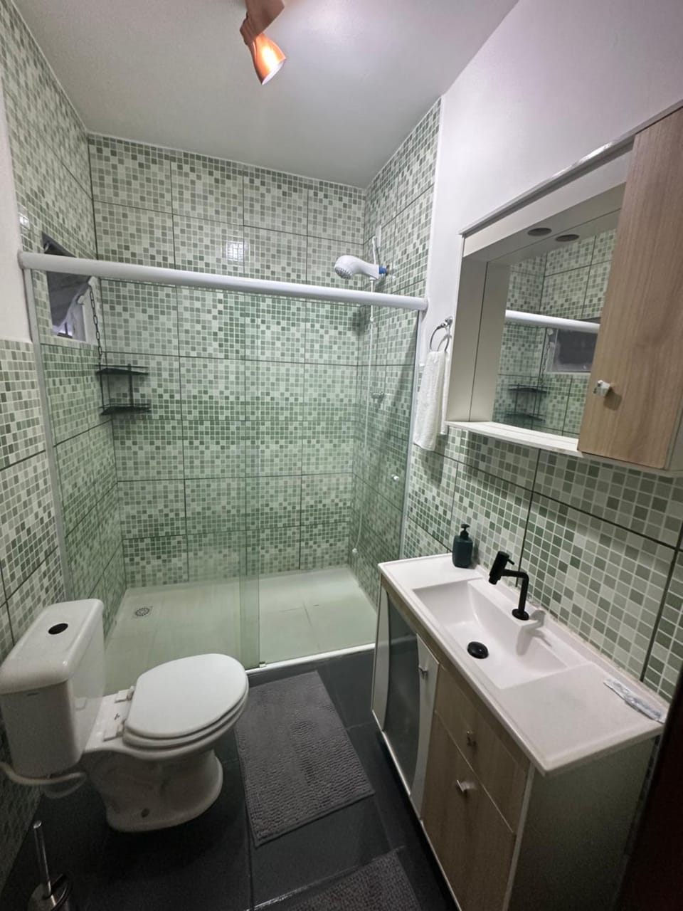 Shower, Toilet, Bathroom, towels