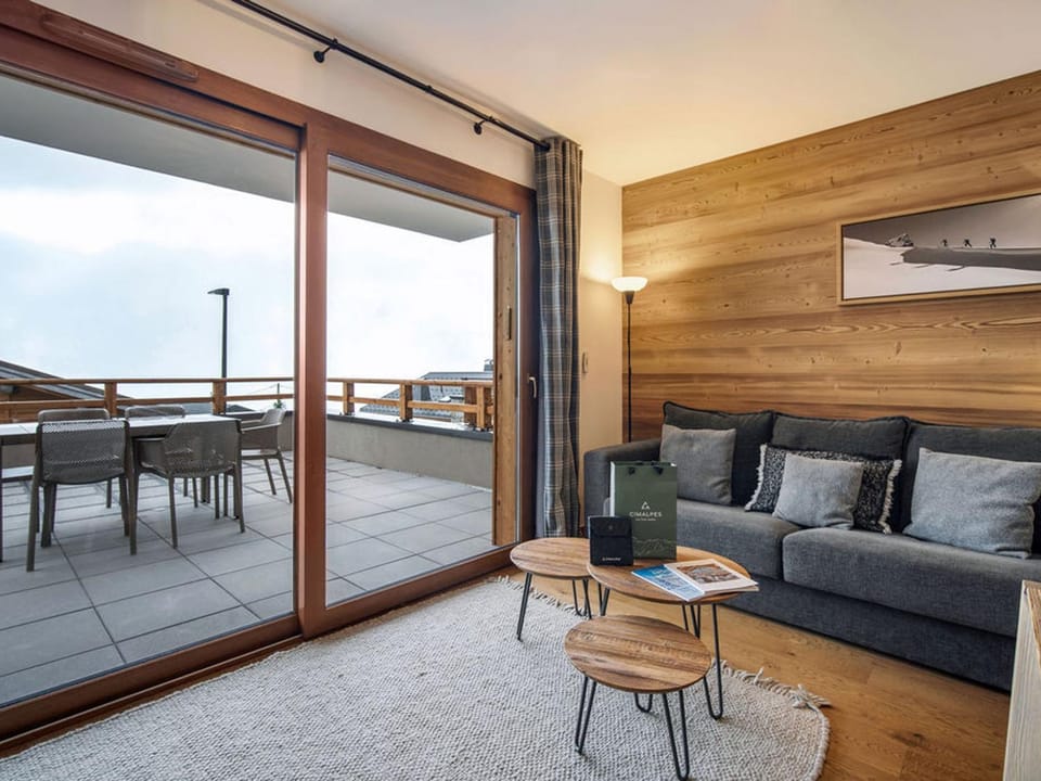 Appartement T2 cabine à Les Saisies, 6 pers max - FR-1-809-22 Cabin in Haute-Savoie