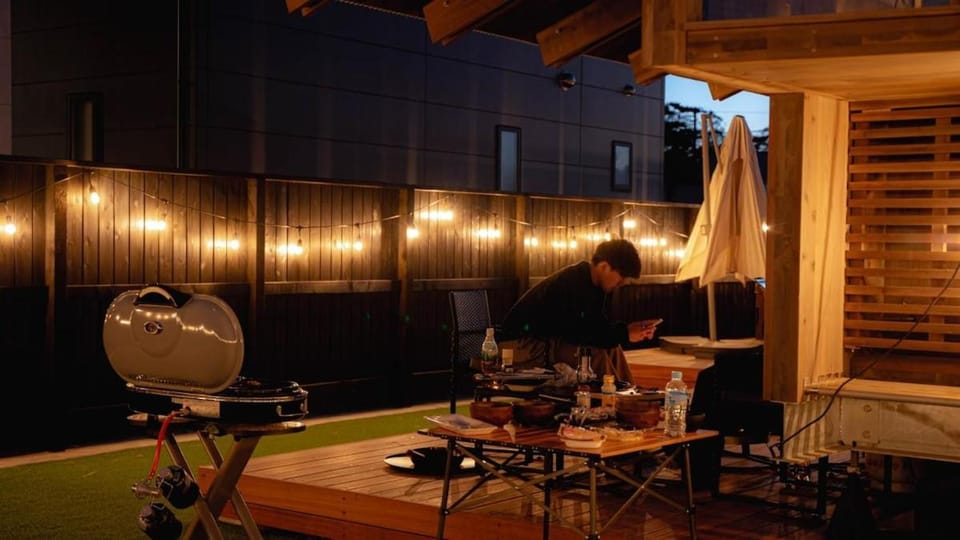 N vacation stay Tiny N Resort B棟 サウナとジャグジー付トレーラーハウス Villa in Chiba Prefecture