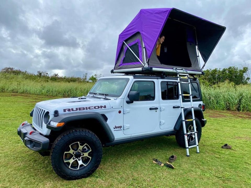 Island Breeze Rooftop Camper fully equipped rubicon Campground/ 
RV Resort in Anahola