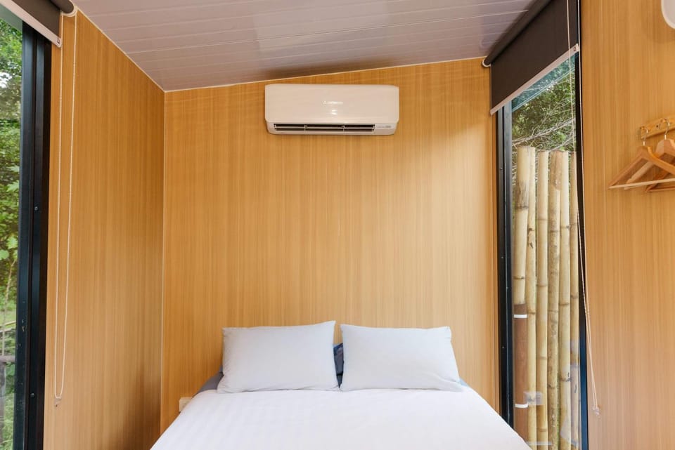 Cedar Creek Falls by Tiny Away House in Tamborine Mountain