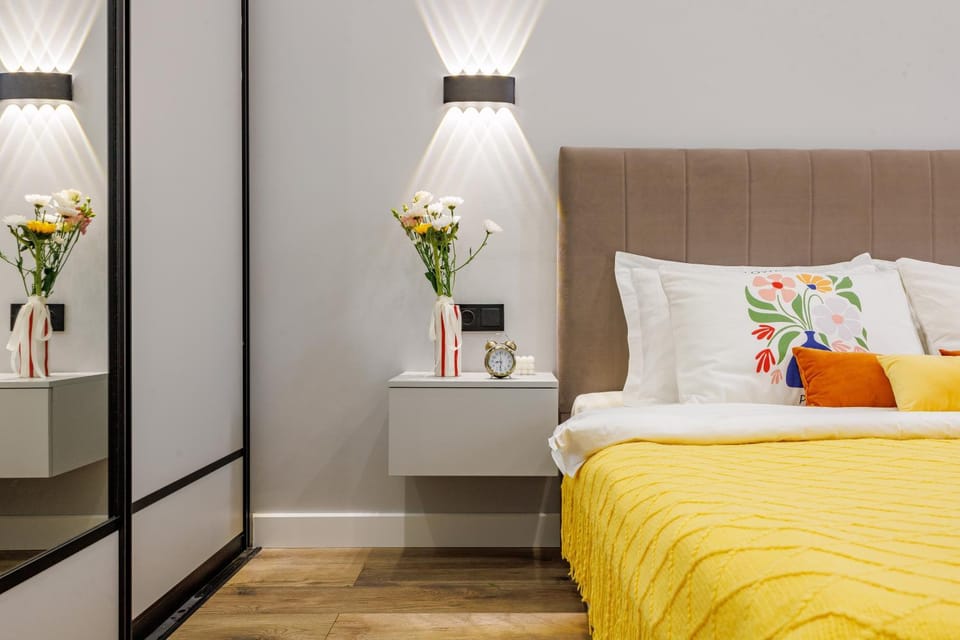 Bed, Photo of the whole room, Bedroom, wardrobe