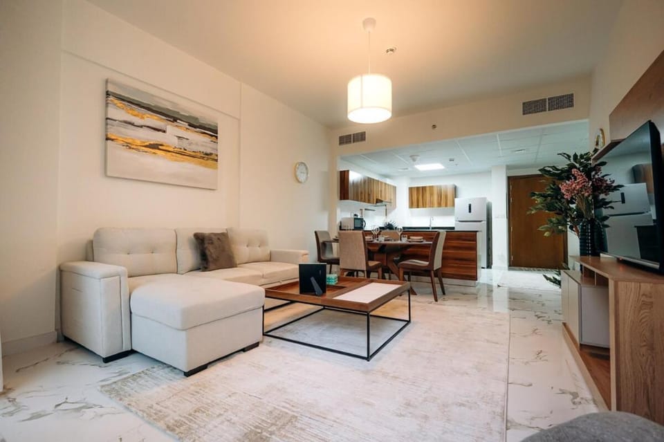 Private Beach 2BR-Yacht Club-Work Space Pool-Gym Apartment in Ras al Khaimah
