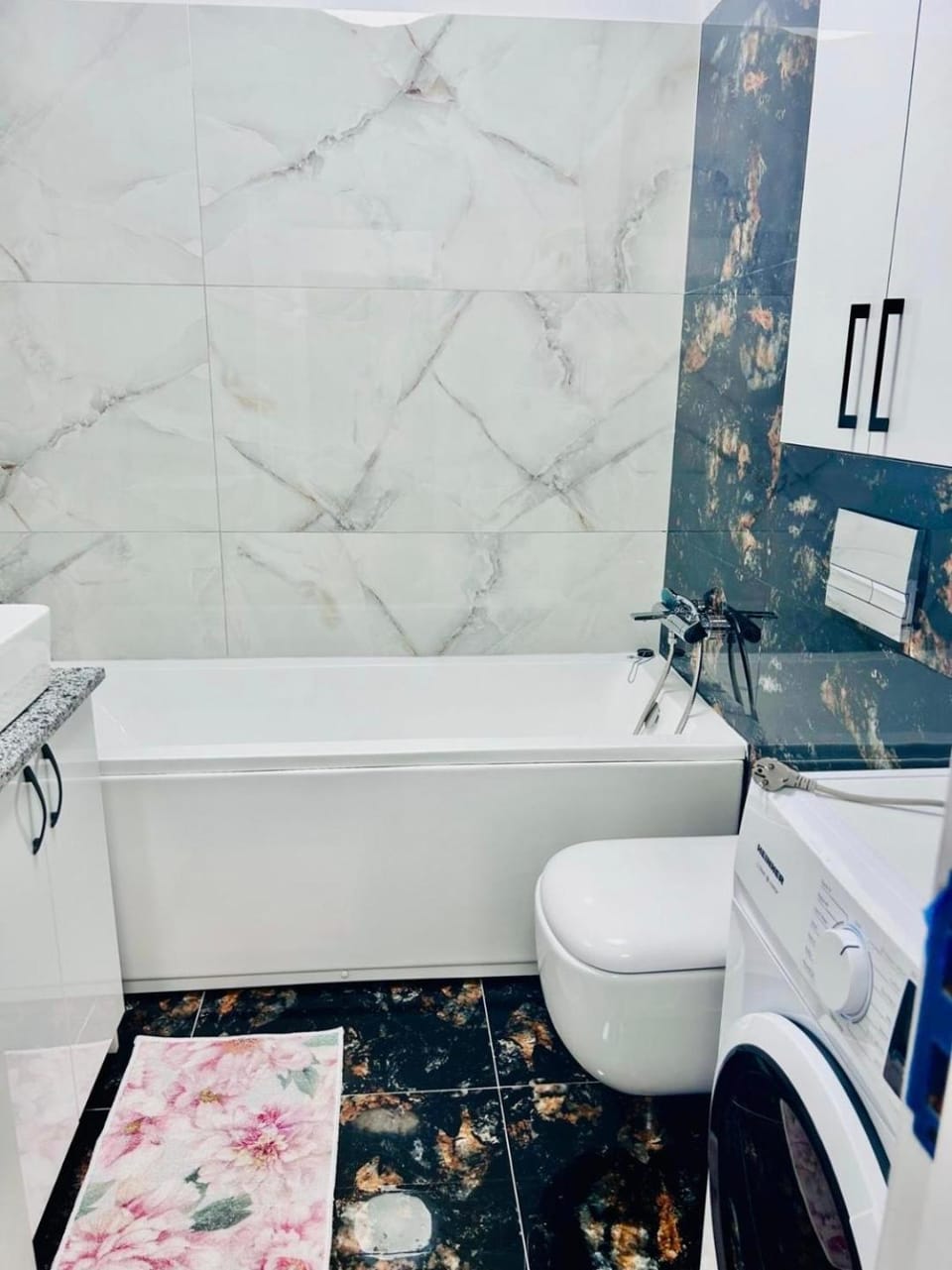 Toilet, Bath, washing machine