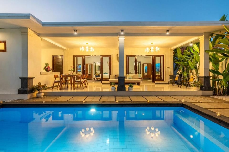 Arts Heliconia Villa Two-Bedroom Private Pool Kuta Villa in North Kuta