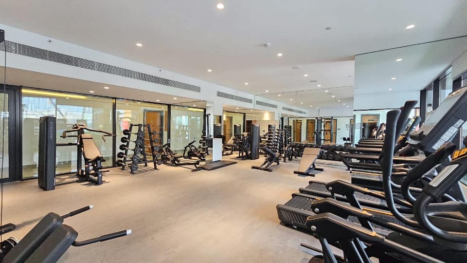 Free housekeeping visits during your stay - StayShort - Modern 2 Bed Sleeps 3 in JVC with City Views Apartment in Dubai