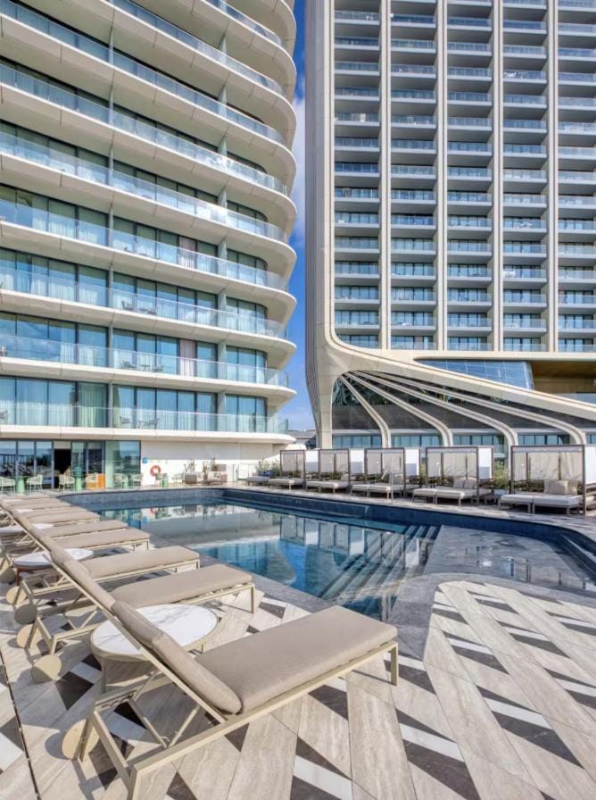 View (from property/room), Balcony/Terrace, Pool view
