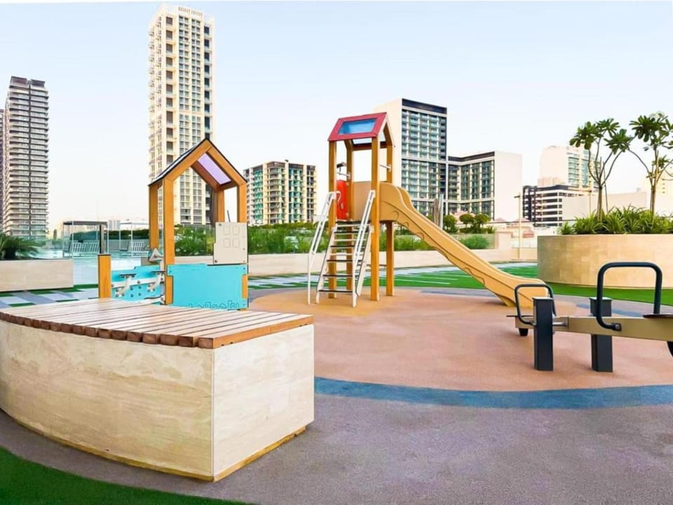 Day, Children play ground, Evening entertainment