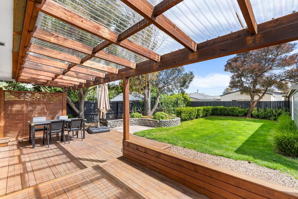 Peaceful four bedroom holiday house near airport Villa in Christchurch