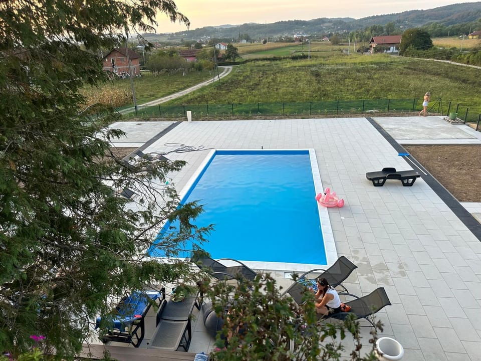 Pool view, Swimming pool