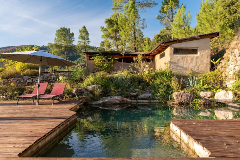 Property building, Living room, Swimming pool