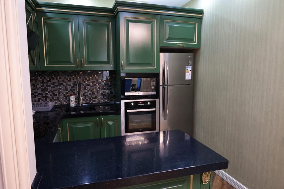 Kitchen or kitchenette, dishwasher, oven, pet friendly, stove, toaster