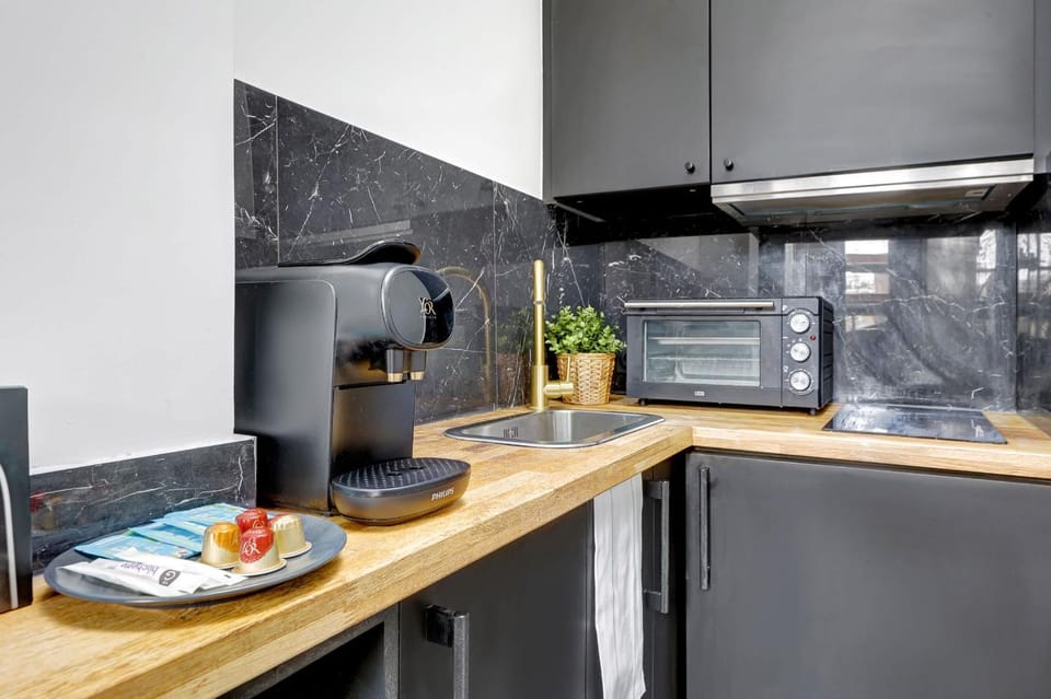 BM- Petit Nid Cosy a Montparnasse - Studio equipe Apartment in Paris