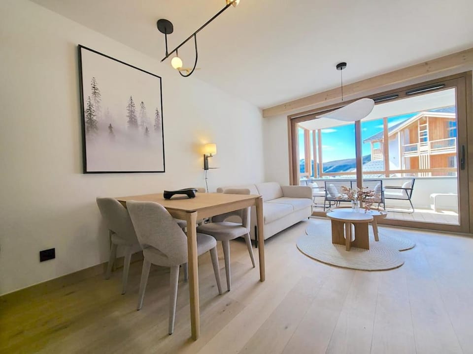 T2 d'exception avec piscine et SPA - Parking privé Apartment in Huez