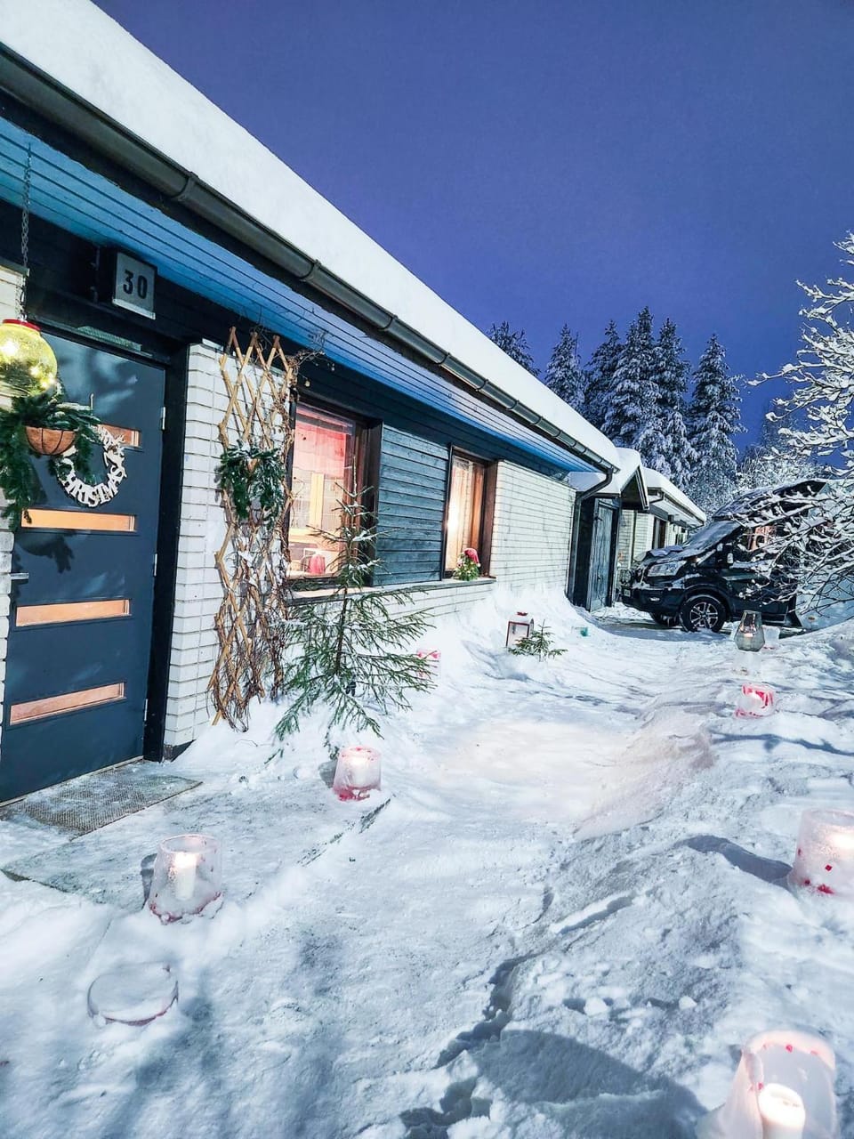 Property building, Winter