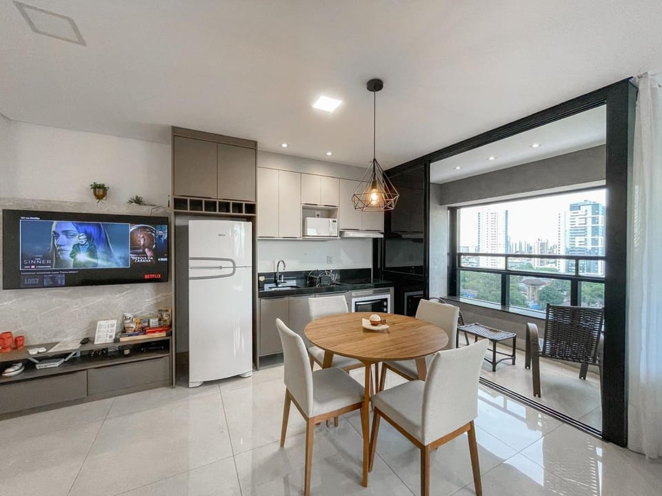 Alto Luxo e uma Bela Vista no Edifício Vertigo Apartment in Campo Grande