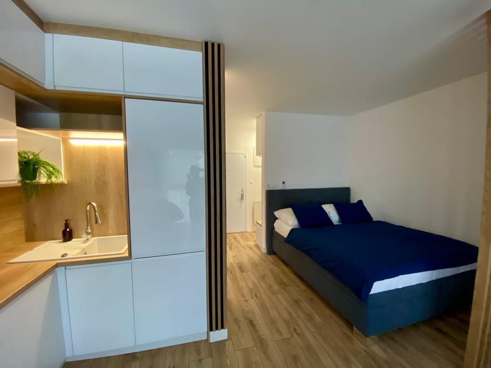 Kitchen or kitchenette, Photo of the whole room, Bedroom