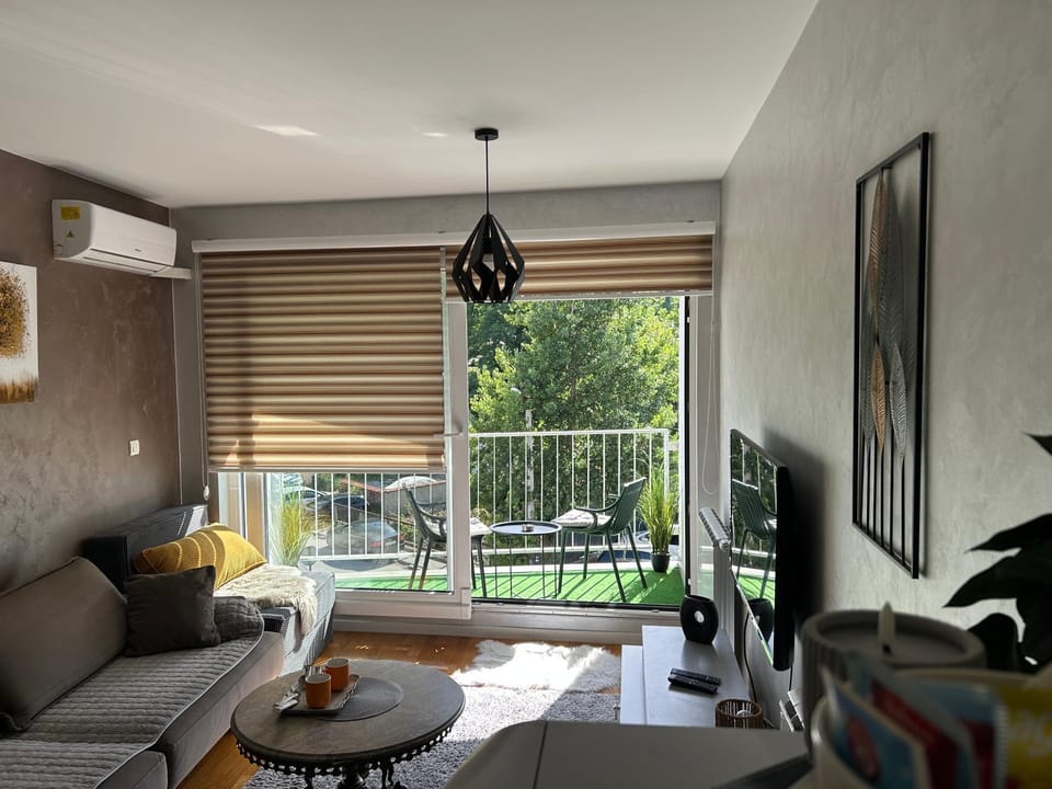 TV and multimedia, View (from property/room), Balcony/Terrace, Living room, Seating area