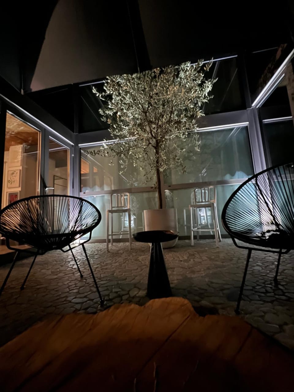 Patio, Night