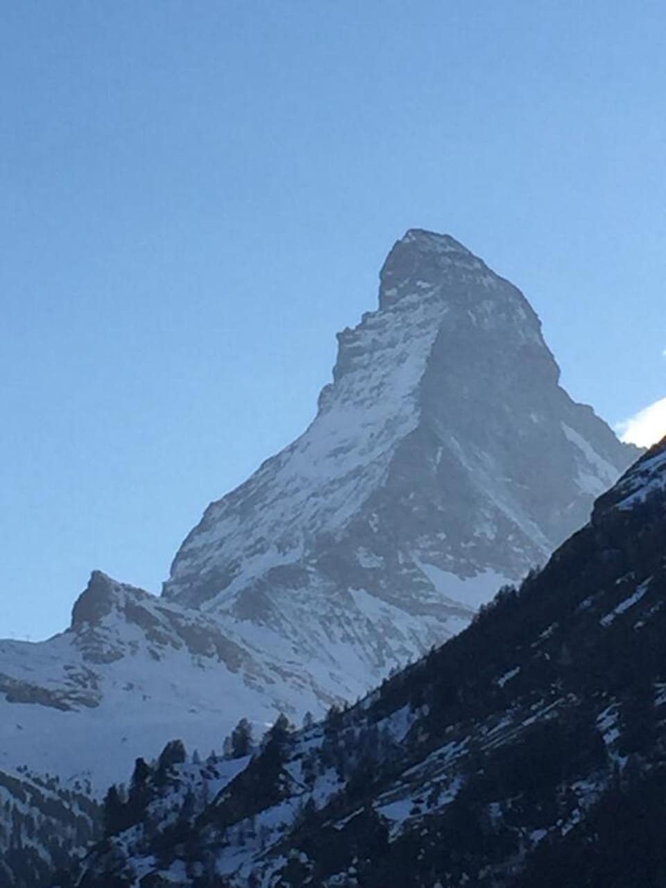 Winter, Mountain view