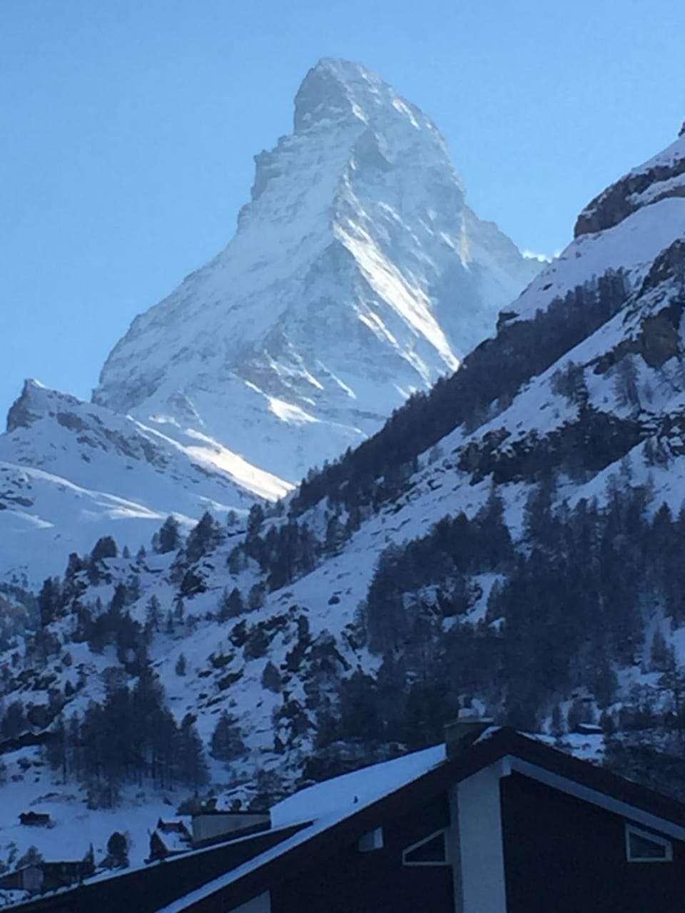 Winter, Balcony/Terrace, Mountain view
