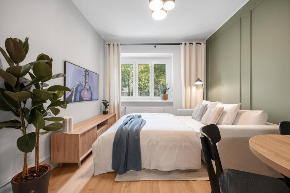 Bed, TV and multimedia, Photo of the whole room