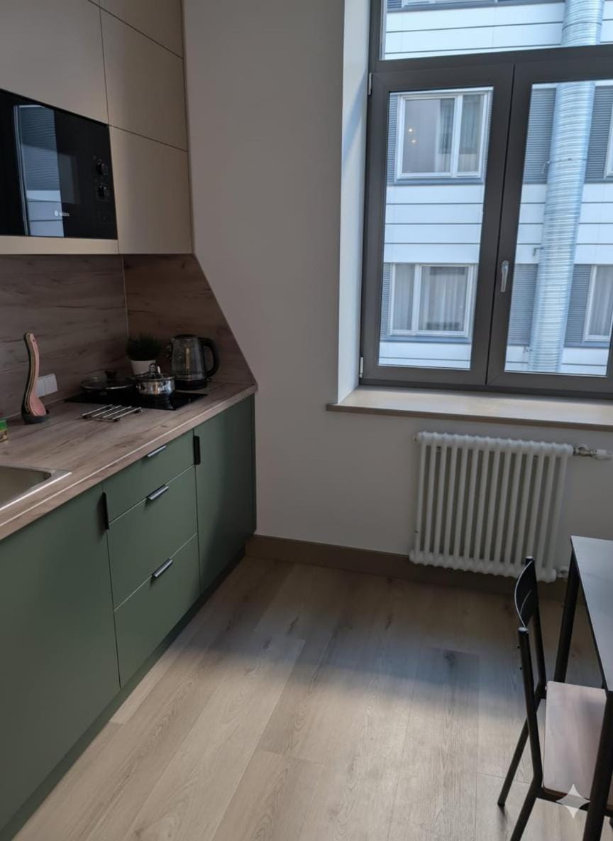 Kitchen or kitchenette, Dining area, stove