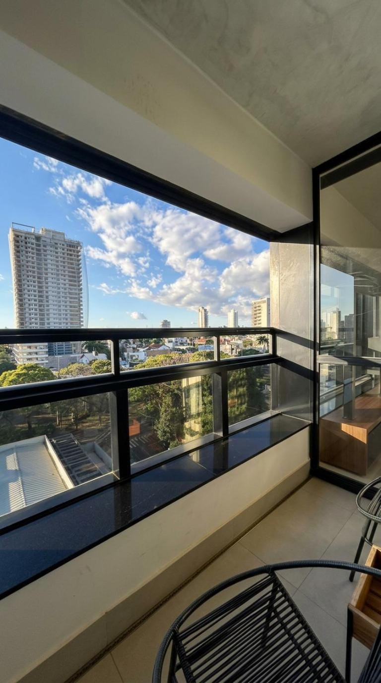 Vista Ampla e Estilo Industrial nesse Lindo Loft Apartment in Campo Grande