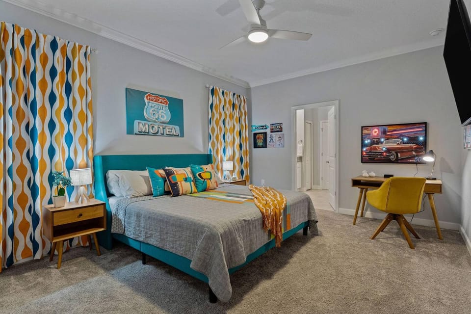 Bed, Photo of the whole room, Business facilities, Bedroom