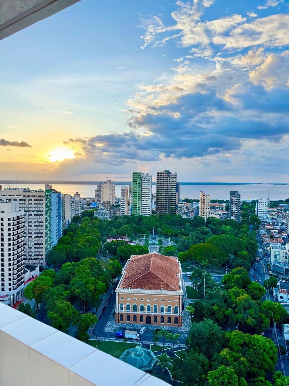 Nearby landmark, Bird's eye view, City view, Sunrise, Sunset